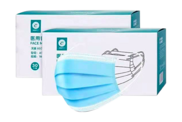 振德医疗 德美舒 一次性使用医用口罩 I型 50只/盒